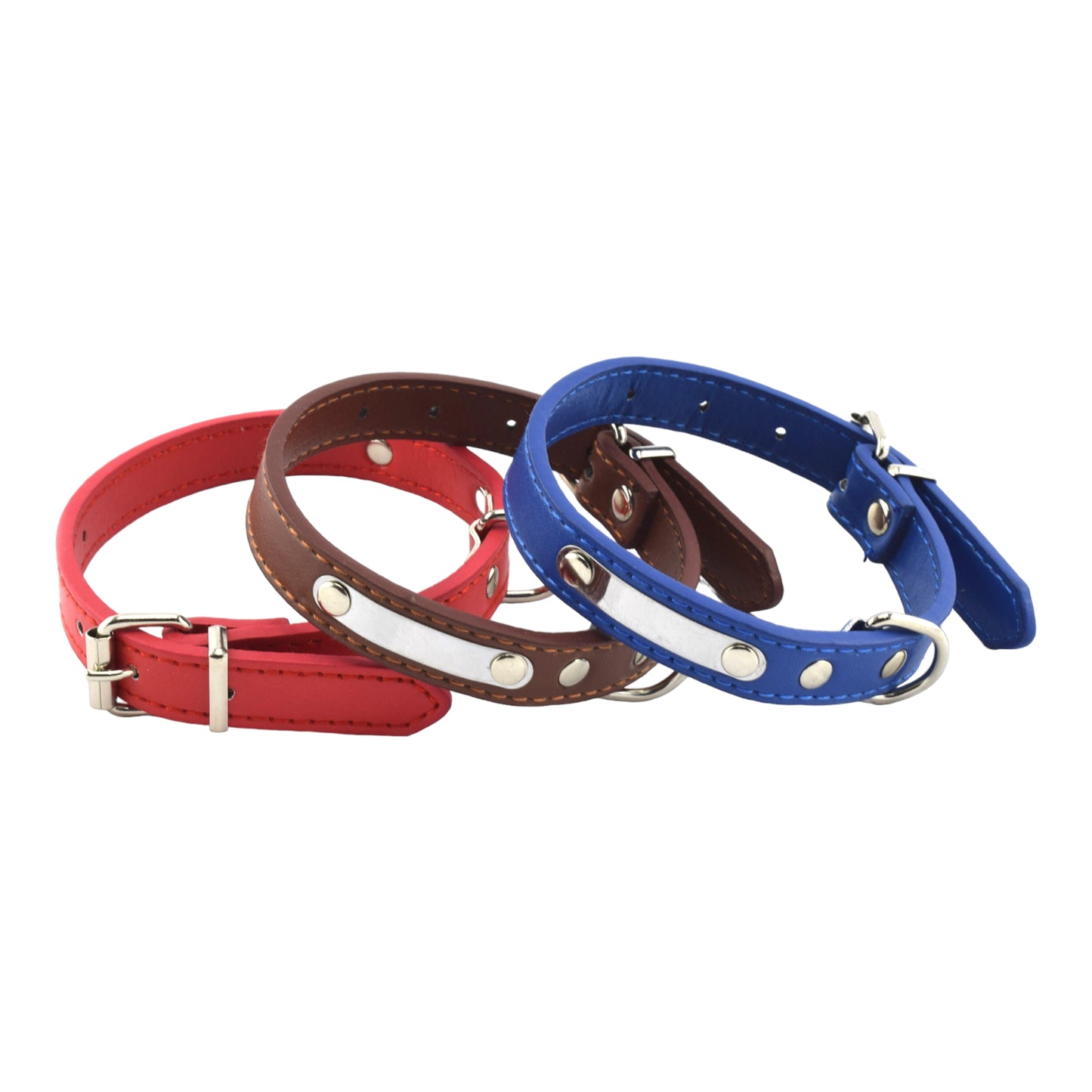 Metal Plated Dog Collar - Doki Pet UK