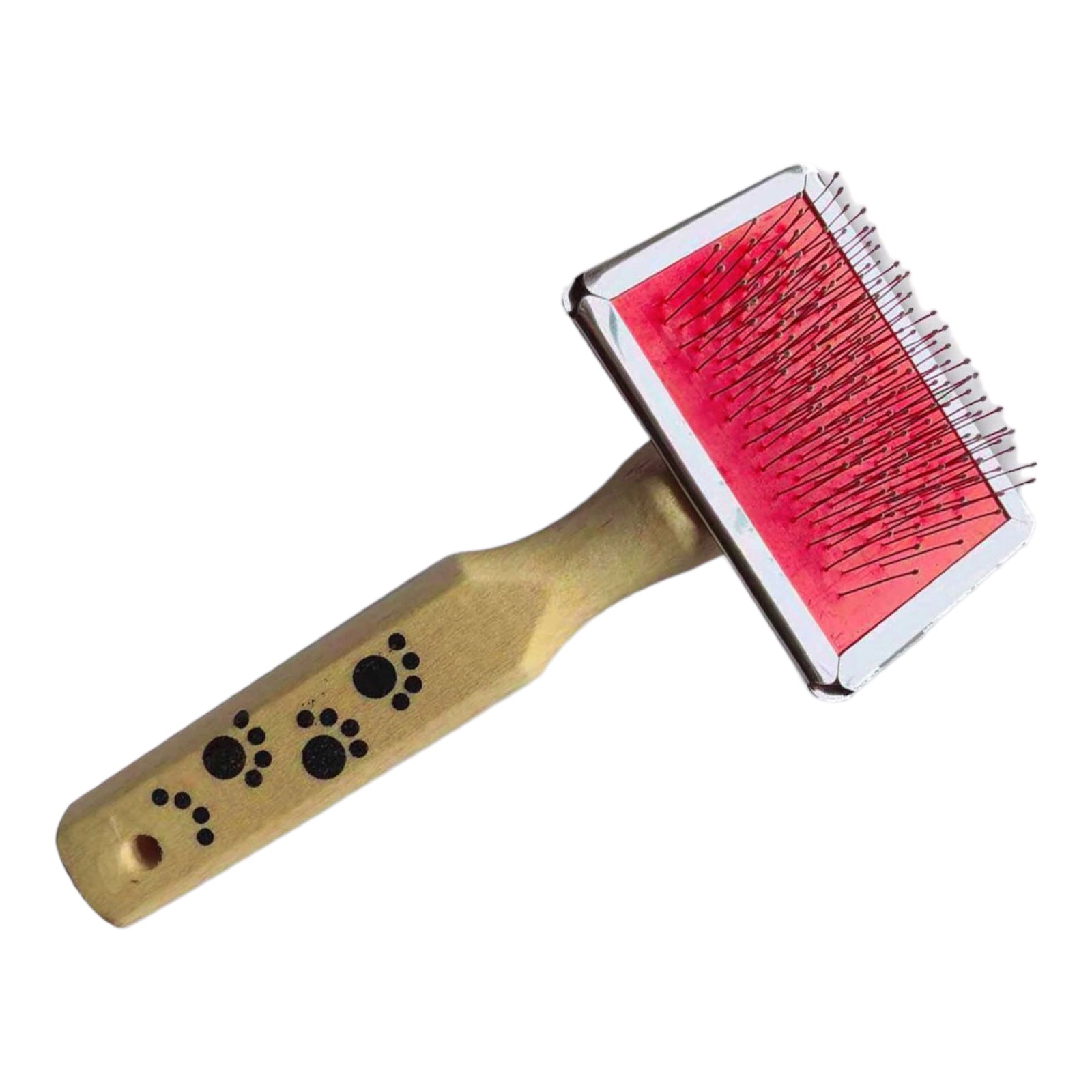 Paws Patterned Slicker Brush - Doki Pet UK