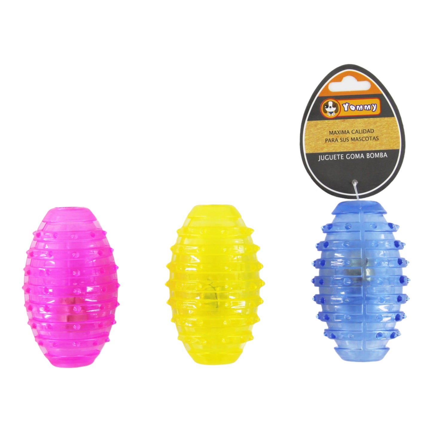 Mini Rubber Grenade Toy - Doki Pet UK