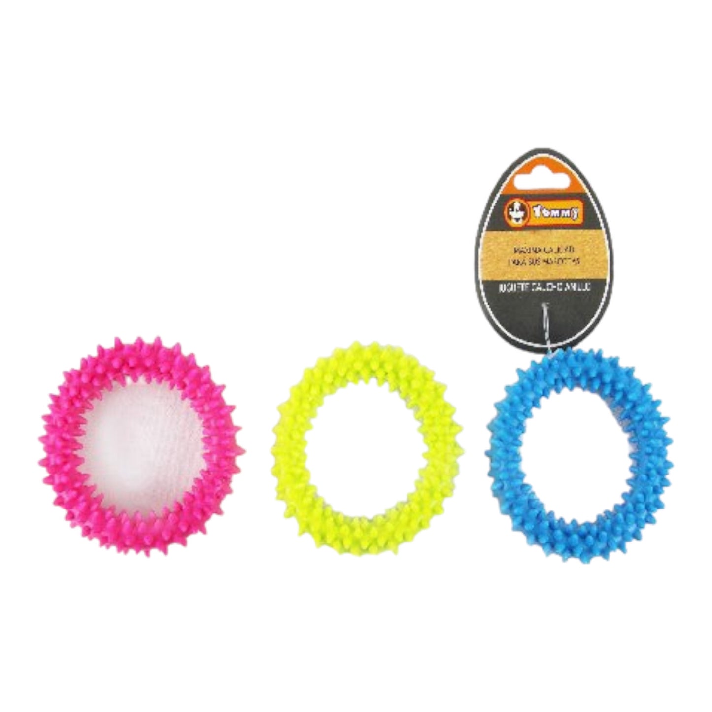 Rubber Spiky Hoop - Doki Pet UK