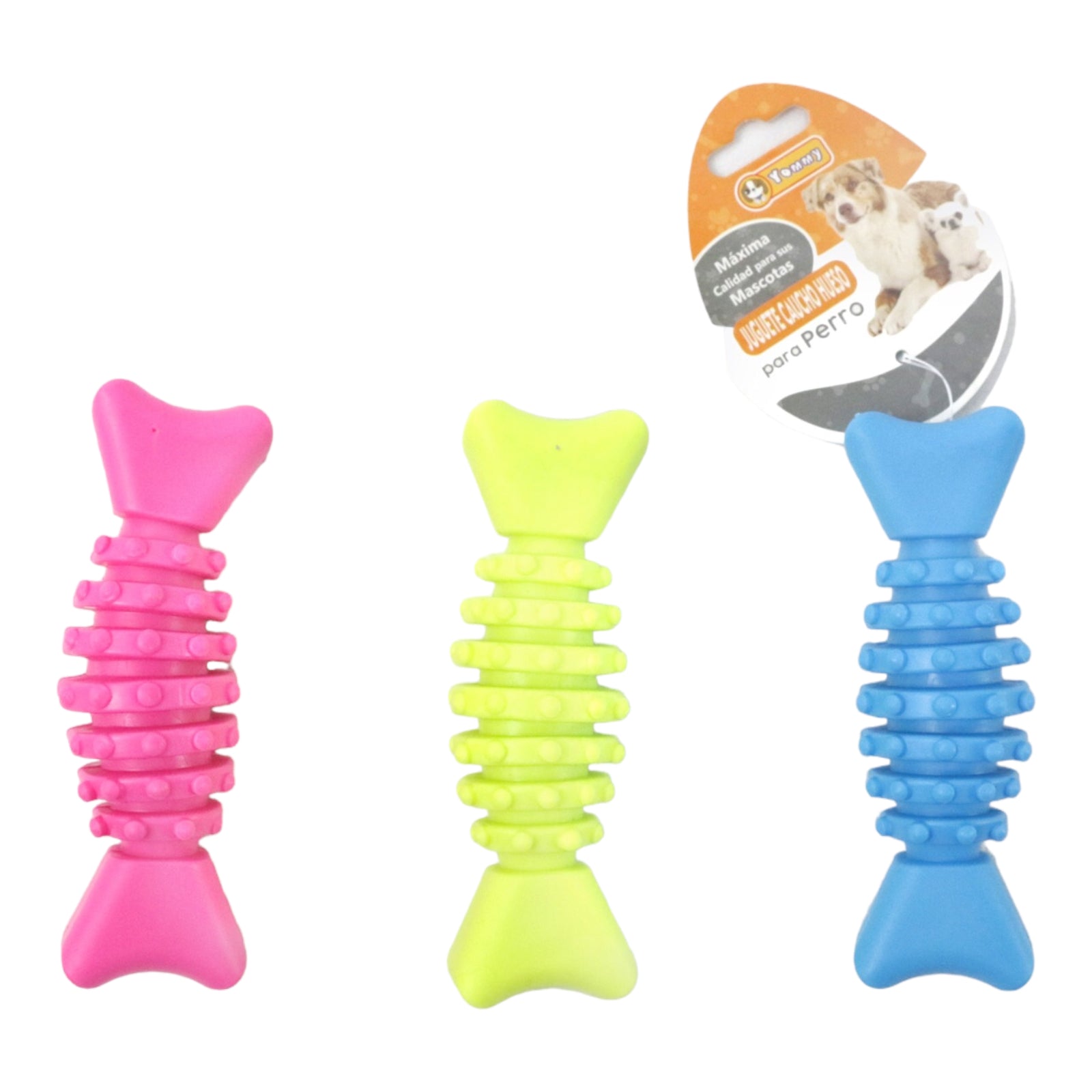 Rubber Bone Toy - Doki Pet UK