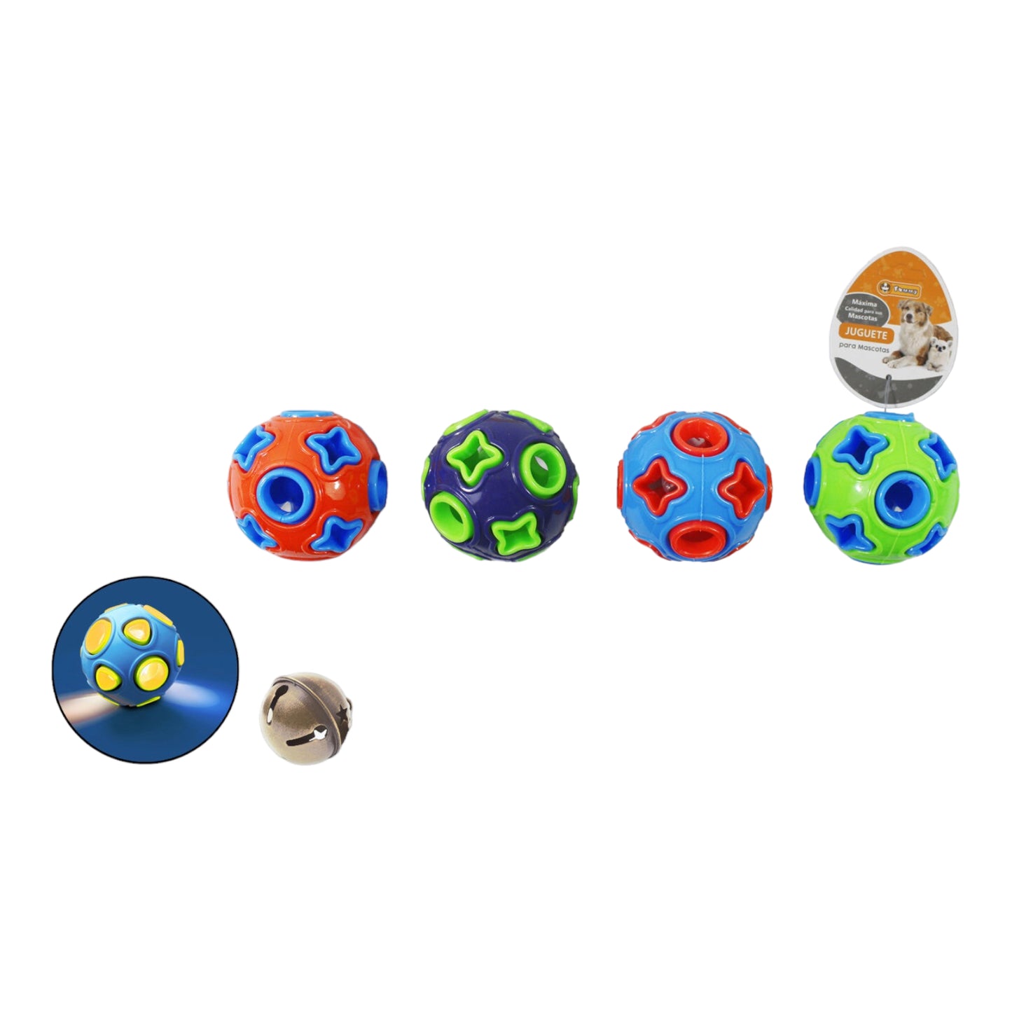 Flashing Balls - Doki Pet UK