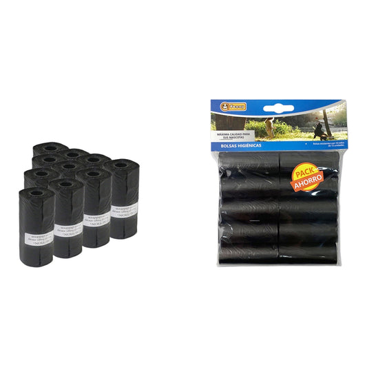 150 Black Extra Thick Waste Bags - Doki Pet UK