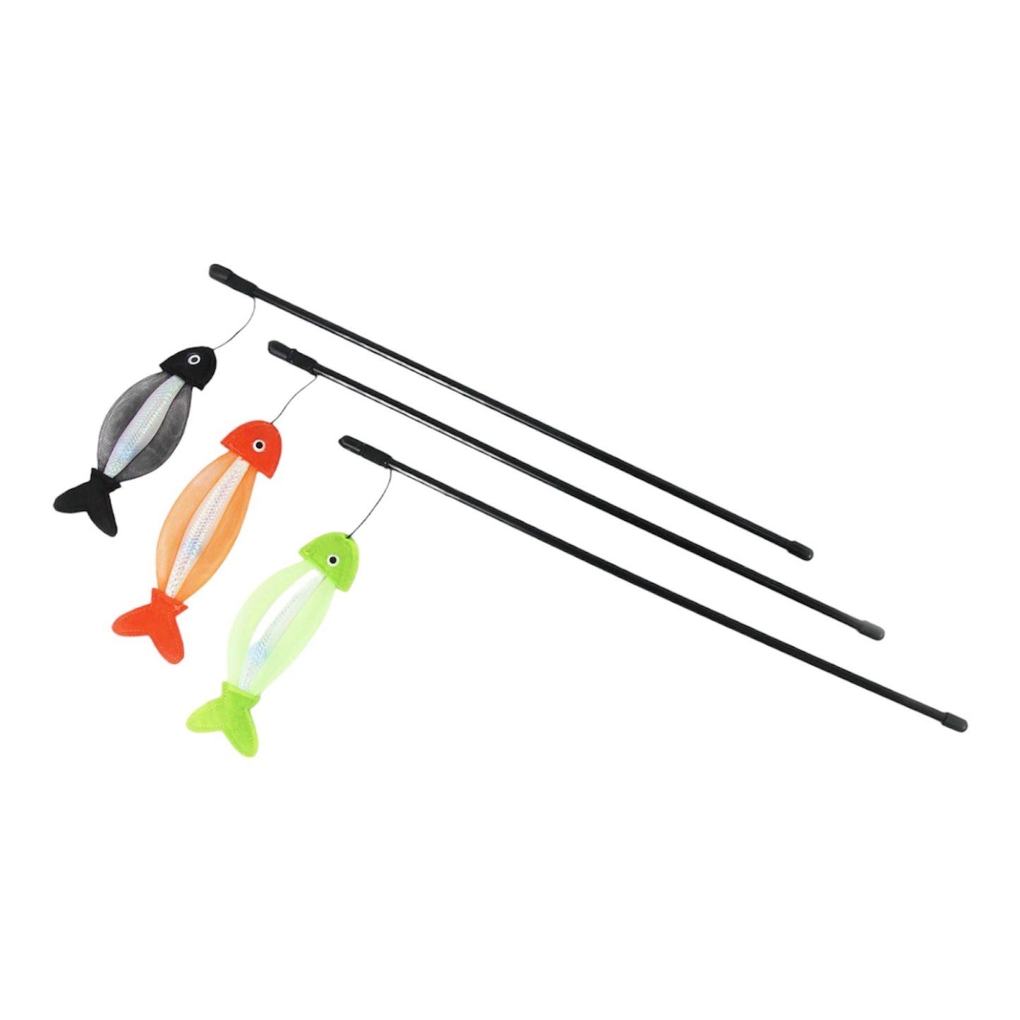 Teaser Wand with Fish - Doki Pet UK