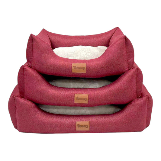 Super Soft Red Bed - Doki Pet UK