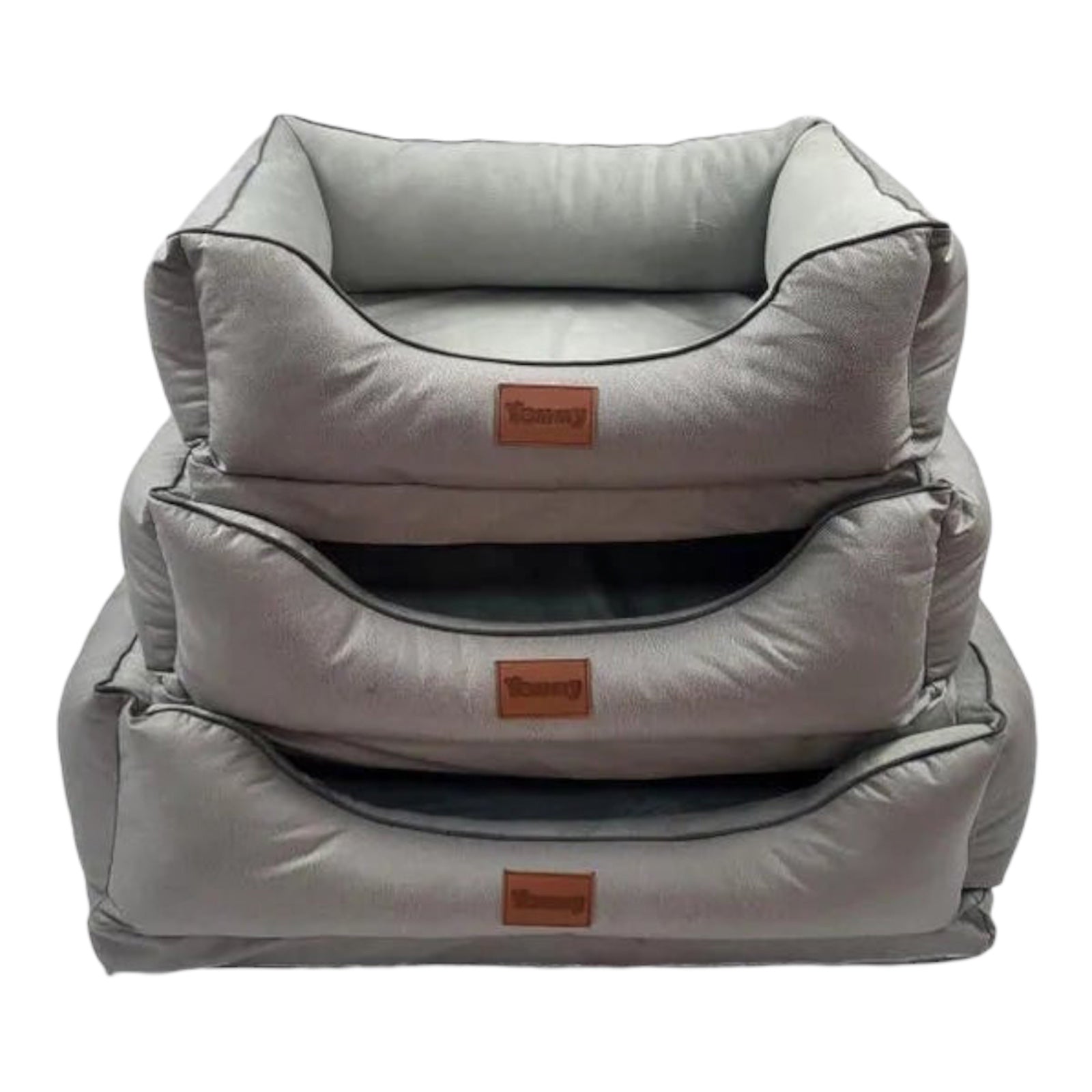 Super Soft Grey Bed - Doki Pet UK