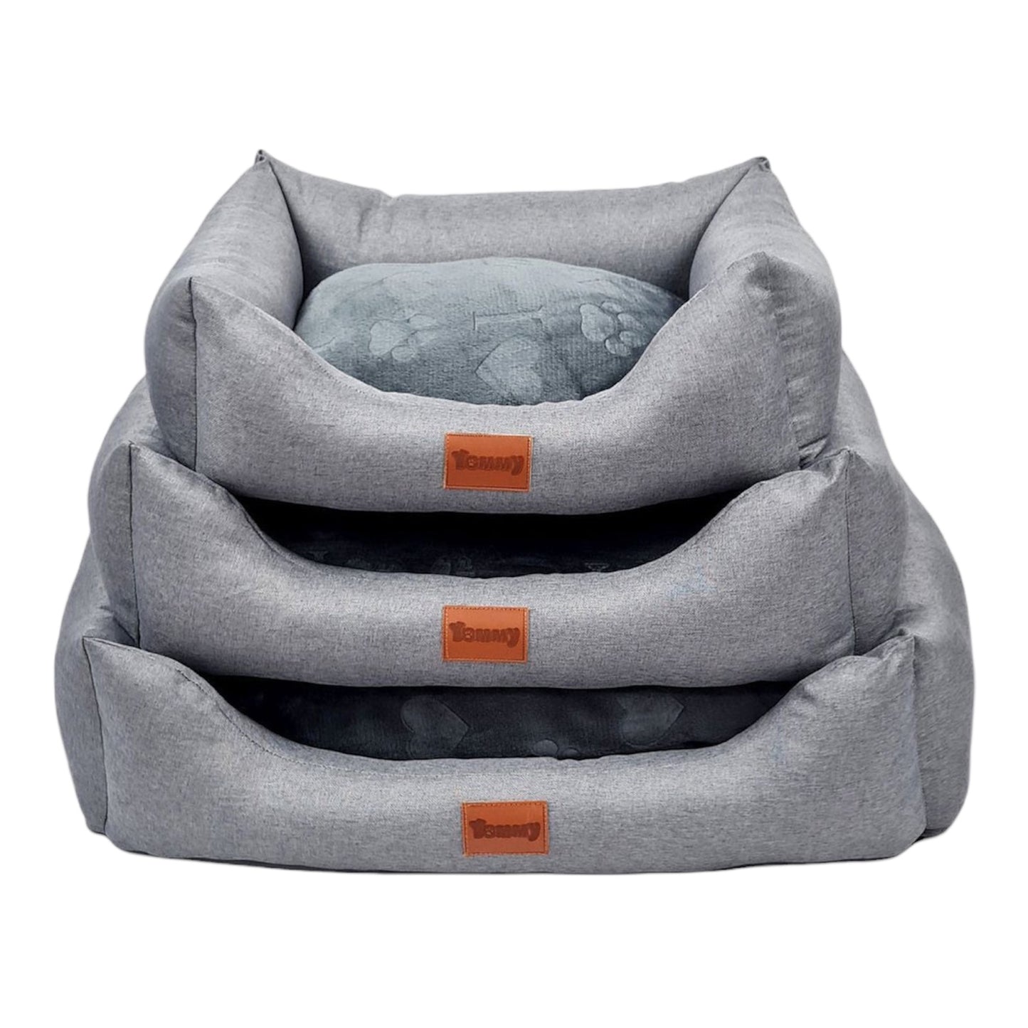 Grey Bed - Doki Pet UK