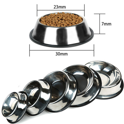 Stainless Steel Dog Bowl - Doki Pet UK