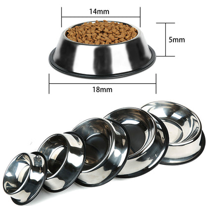 Stainless Steel Dog Bowl - Doki Pet UK