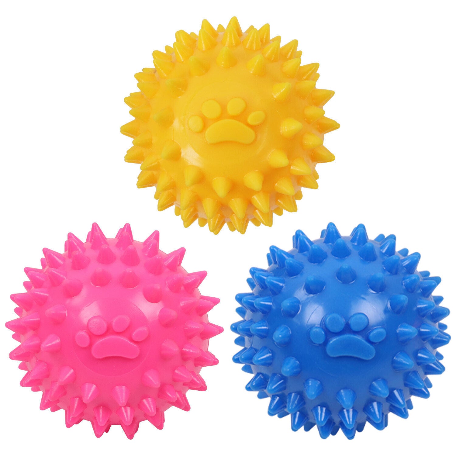 Paw Patterned Ball - Doki Pet UK