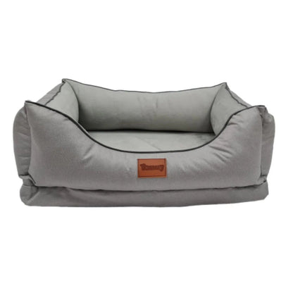 Super Soft Grey Bed - Doki Pet UK